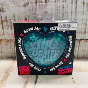 Valentines NEE DOH Hug Dealer Blue Sensory Squish Toy NIB